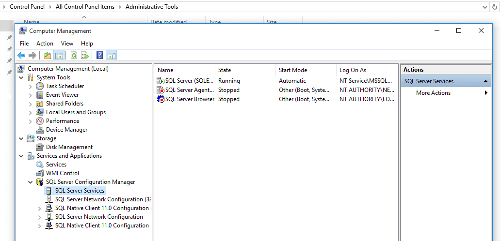 SQL How To Open Sql Server Configuration Manager In Windows 10 QA 