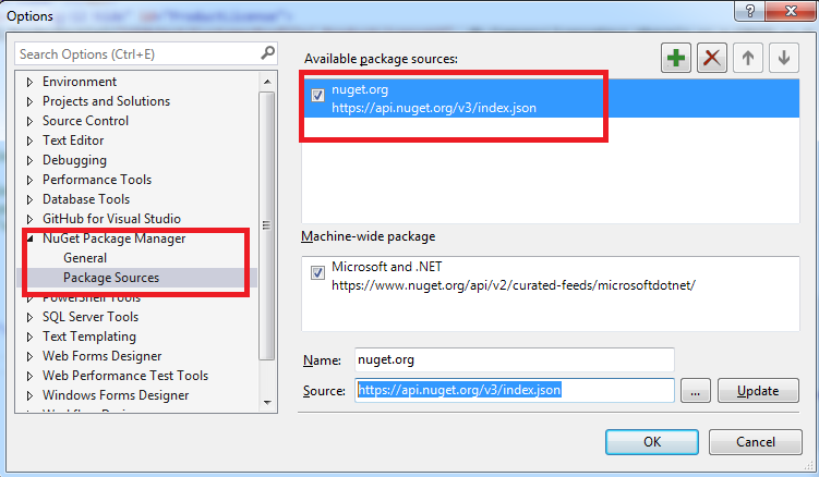 Nuget-package-Visual-Studio