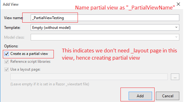 What is Partial View ? (MVC 5 Usage with examples)