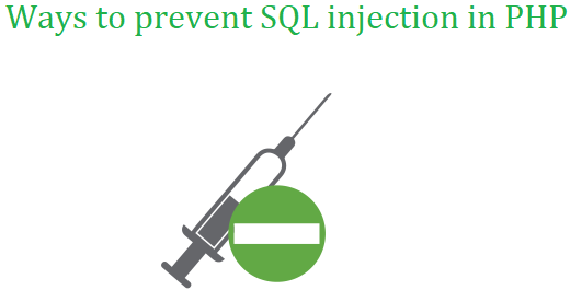 Ways to prevent SQL injection in PHP