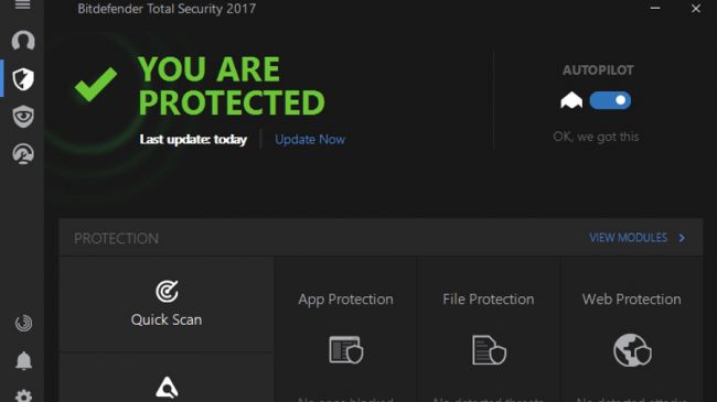 bitdefender antivirus is snoozed windows 10